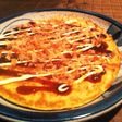 長いものフワフワお好み焼き