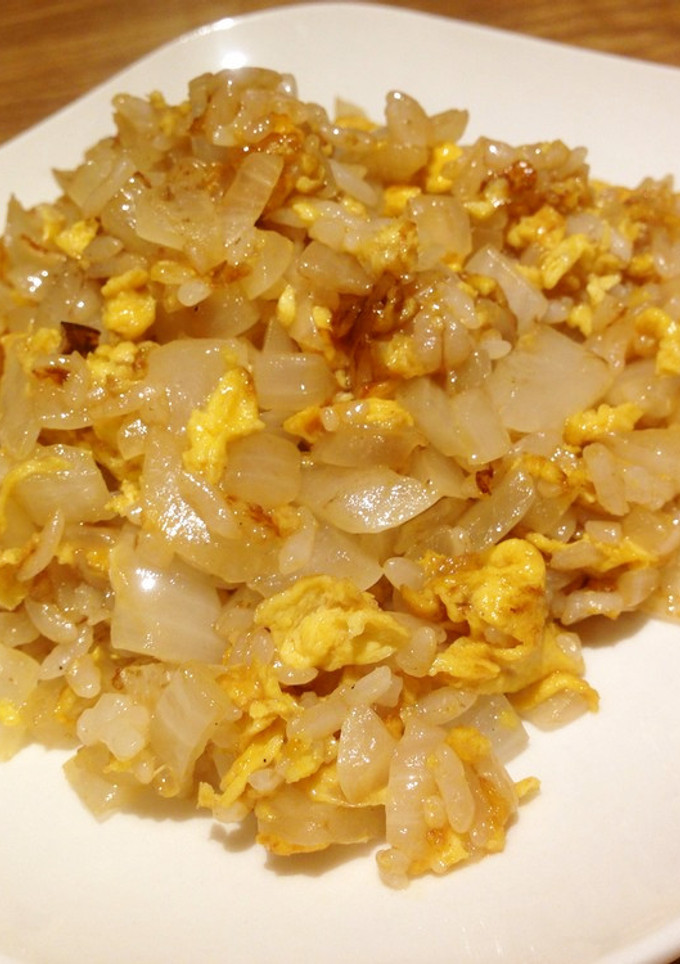 新玉ねぎ丸ごと！うま甘炒飯！-レシピのメイン写真