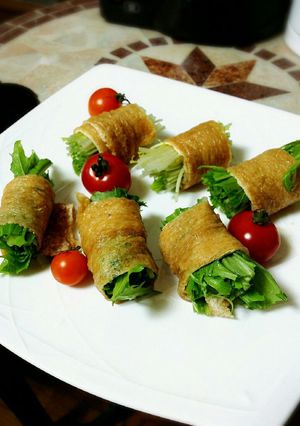 激安オシャレ水菜のサラダ♪♪-レシピのメイン写真
