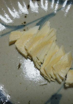 タケノコのお刺身-レシピのメイン写真