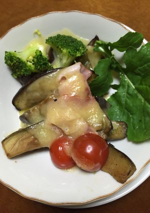 水なすのチーズ焼き-レシピのメイン写真
