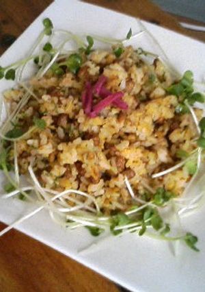 超簡単 納豆チャーハン-レシピのメイン写真