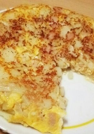 簡単!ツナじゃがオムレツ*-レシピのメイン写真