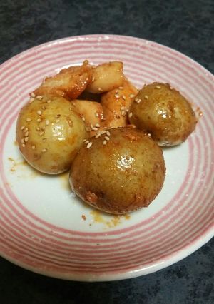 ちっちゃいじゃがいもの甘辛炒め-レシピのメイン写真