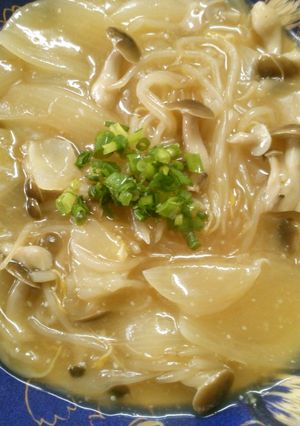 簡単　玉ねぎ　しめじ　もやしの　中華あん-レシピのメイン写真