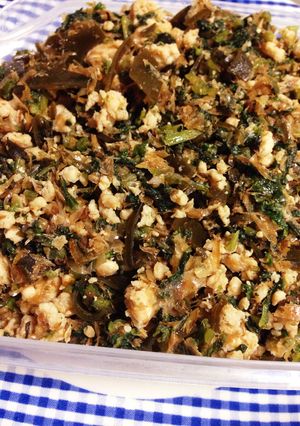 葉ごぼうの葉っばのしぐれ煮-レシピのメイン写真