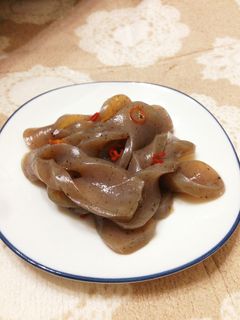 簡単♪ねじり煮こんにゃく-レシピのメイン写真