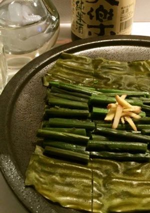 ワラビの昆布締め…筍も-レシピのメイン写真