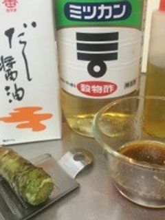簡単♪♪生わさび香る和風ドレッシング!-レシピのメイン写真