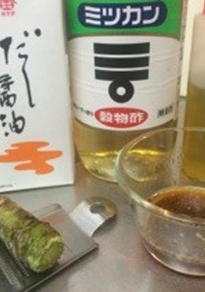 簡単♪♪生わさび香る和風ドレッシング！-レシピのメイン写真