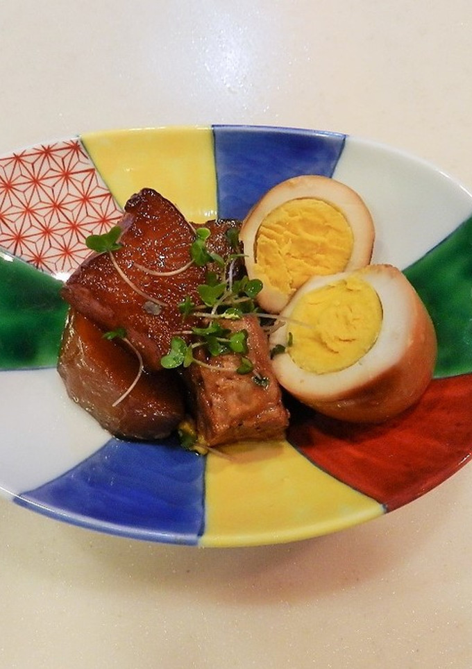 三枚肉のブロックと大根の煮物-レシピのメイン写真