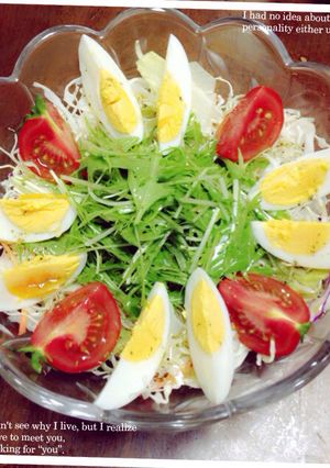 水菜のオリーブマリネ✩˖˚-レシピのメイン写真