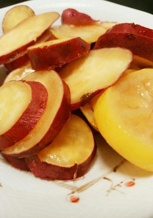 【簡単】フライパンで作る薩摩芋のレモン煮-レシピのメイン写真