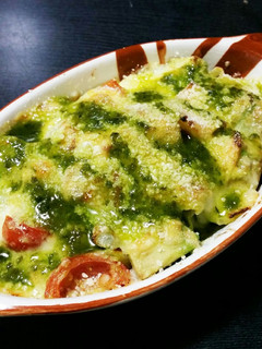 アボカドと野菜チーズ焼き〜バジルソース-レシピのメイン写真