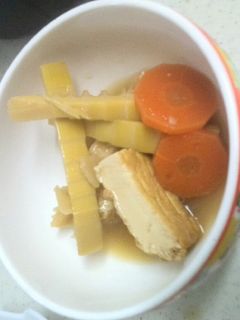 厚揚げと筍の煮物-レシピのメイン写真