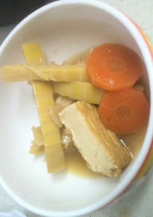 厚揚げと筍の煮物-レシピのメイン写真