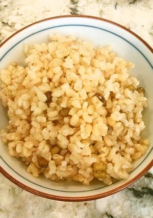 簡単　緑豆ごはん-レシピのメイン写真