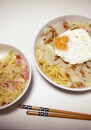 納豆パスタ-レシピのメイン写真
