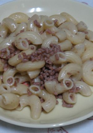 マカロニのひき肉炒め-レシピのメイン写真