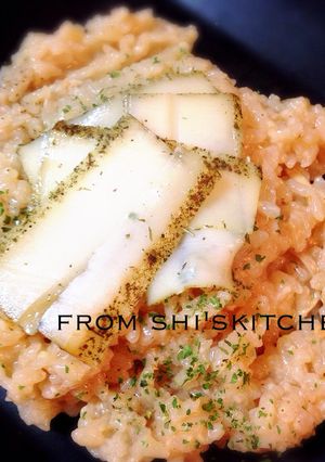 筍ご飯リメイク☆簡単リゾット-レシピのメイン写真