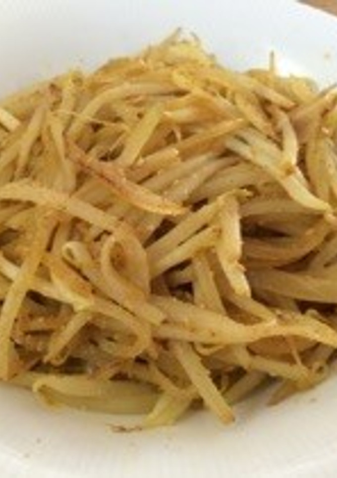 簡単♪もやしと玉ねぎの和風カレー炒め♪-レシピのメイン写真