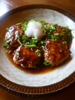 ひとくち和風ハンバーグ♪-レシピのメイン写真