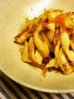 ちくわのカレーきんぴら★めんつゆで簡単-レシピのメイン写真