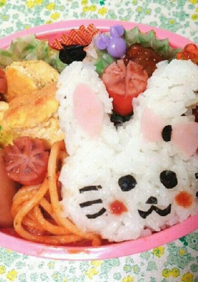 ☆簡単☆うさぎさん弁当★-レシピのメイン写真