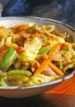 高校生が作る!!野菜の卵とじ-レシピのメイン写真