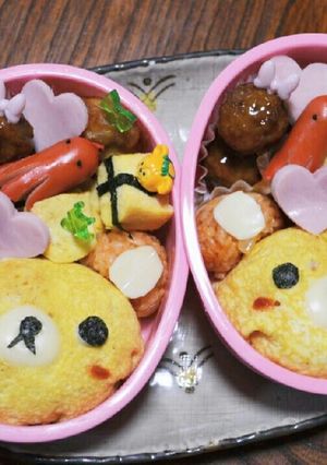 キャラ弁☆リラックマ-レシピのメイン写真