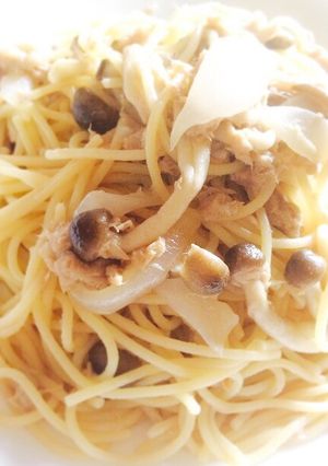 簡単!きのことツナのパスタ-レシピのメイン写真