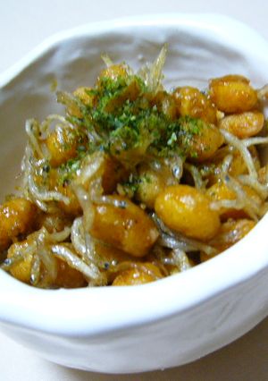 カリカリおジャコと大豆のあまから-レシピのメイン写真