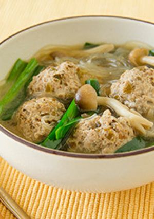 ボリューム満点！肉団子の春雨スープ-レシピのメイン写真