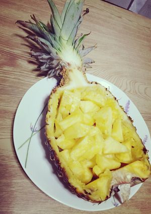 パイン 切り方 飾り切り-レシピのメイン写真