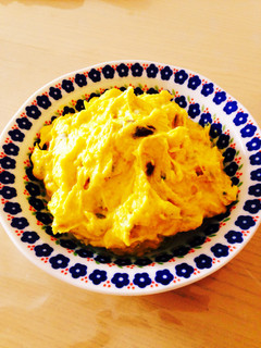 かぼちゃとチーズの豆サラダ-レシピのメイン写真
