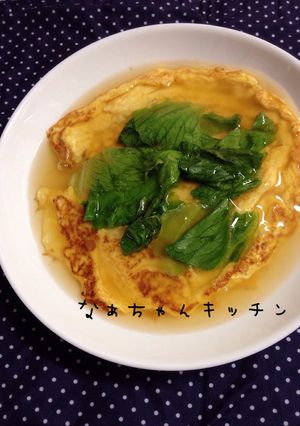 かさ増しレシピ〜あんかけふわふわ卵-レシピのメイン写真