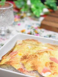 餃子の皮でなんちゃってガレット風-レシピのメイン写真
