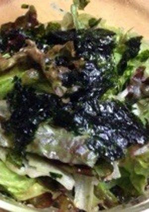 めっちゃ簡単‼︎韓国のりサラダ☆-レシピのメイン写真