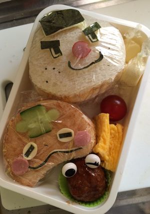 おにぎり侍＆つちのこ☆サンドイッチ-レシピのメイン写真