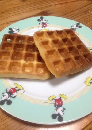 サクッとかる〜いワッフル!-レシピのメイン写真