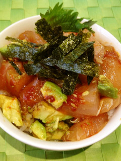 お手軽‼️海鮮ユッケ丼-レシピのメイン写真