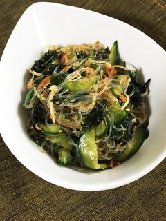 えのきとワカメの簡単中華サラダ-レシピのメイン写真