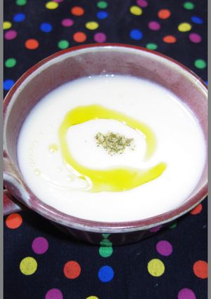 甘みたっぷり簡単新玉ねぎの豆乳ポタージュ-レシピのメイン写真