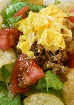 夏の大豆タコライス♪さっぱり＆豪華に-レシピのメイン写真