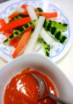 コチュジャンマヨネーズで野菜スティック-レシピのメイン写真