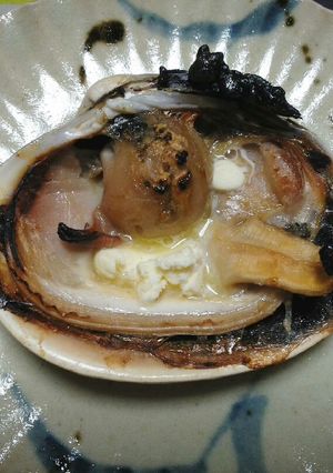焼き大あさり♡クロテッドクリーム添え-レシピのメイン写真