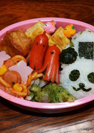 キャラ弁☆ぱんだ-レシピのメイン写真