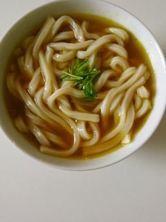 器1つだけ!簡単!一人ご飯にカレーうどん-レシピのメイン写真