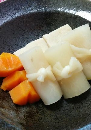 美味しい思い出　～大根と鶏の奉書巻き～-レシピのメイン写真