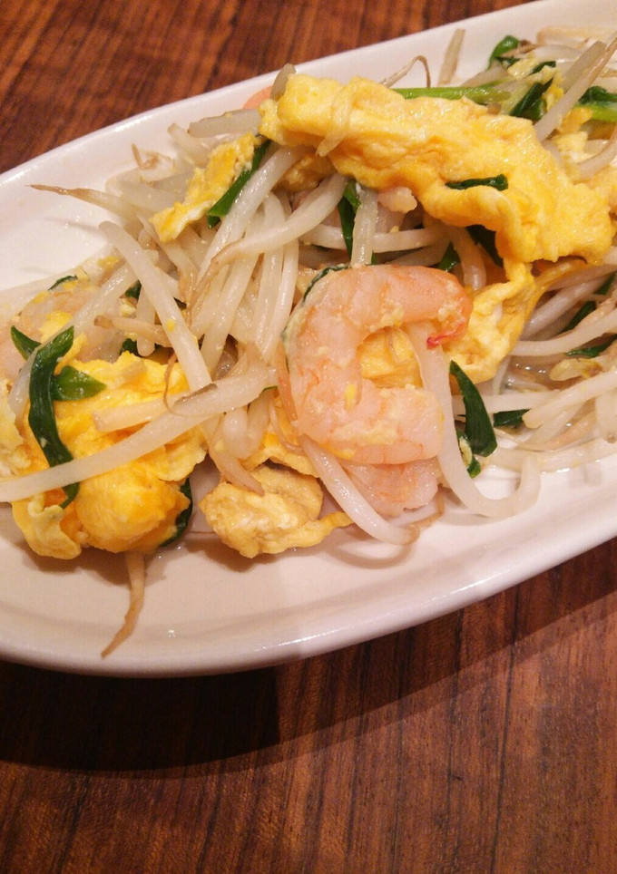 ほわほわ卵とモヤシの炒め物♪-レシピのメイン写真
